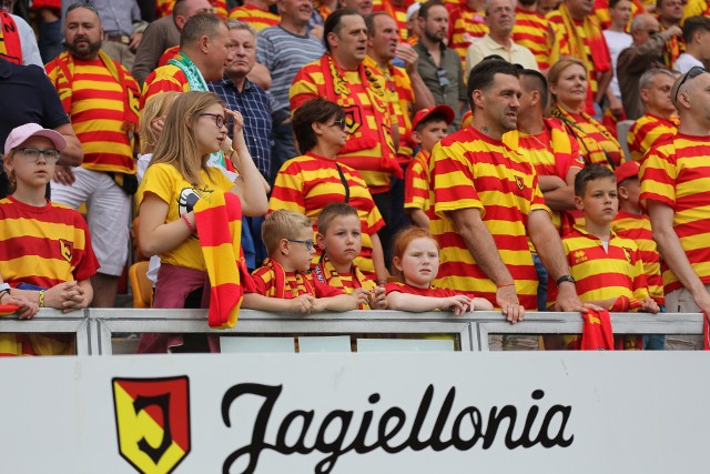 Jagiellonia Białystok - Lech Poznań 2:2. Kibice Jagiellonii nie zawiedli.