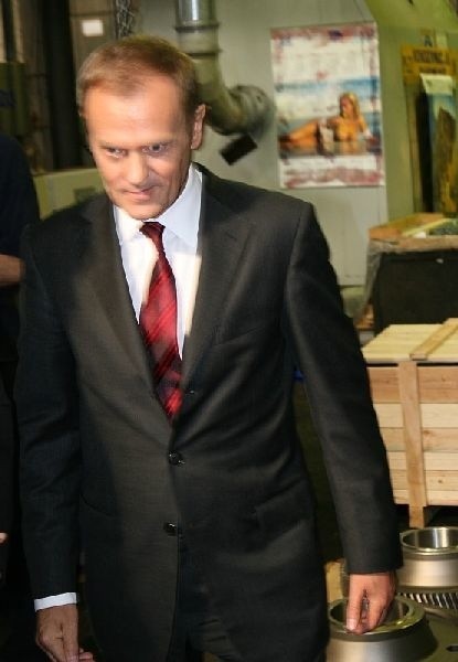 Donald Tusk w Stalowej Woli...
