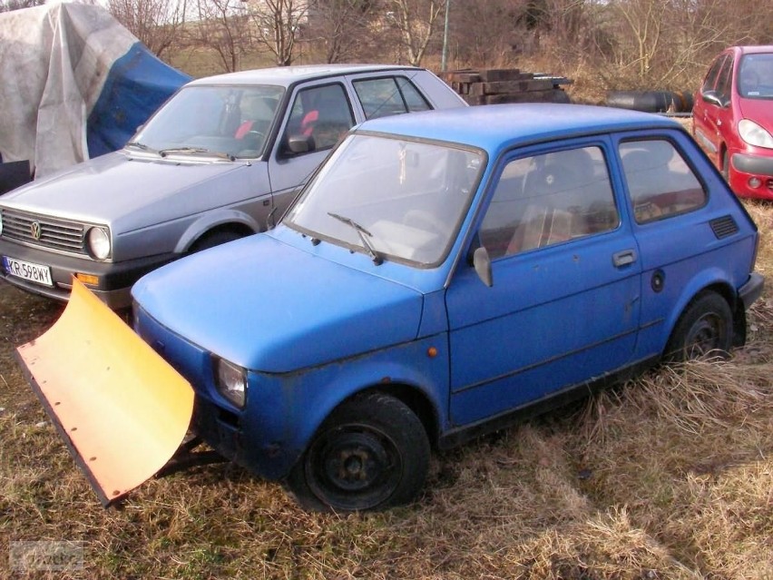 Fiat 126 pług do odśnieżania 900,00 zł...