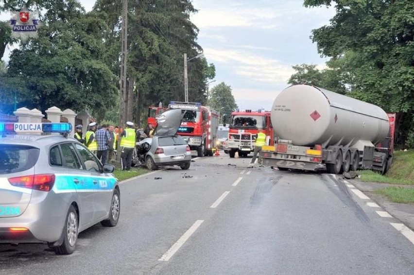 Śmiertelny wypadek w Gościeradowie. Nie żyje 21-latek