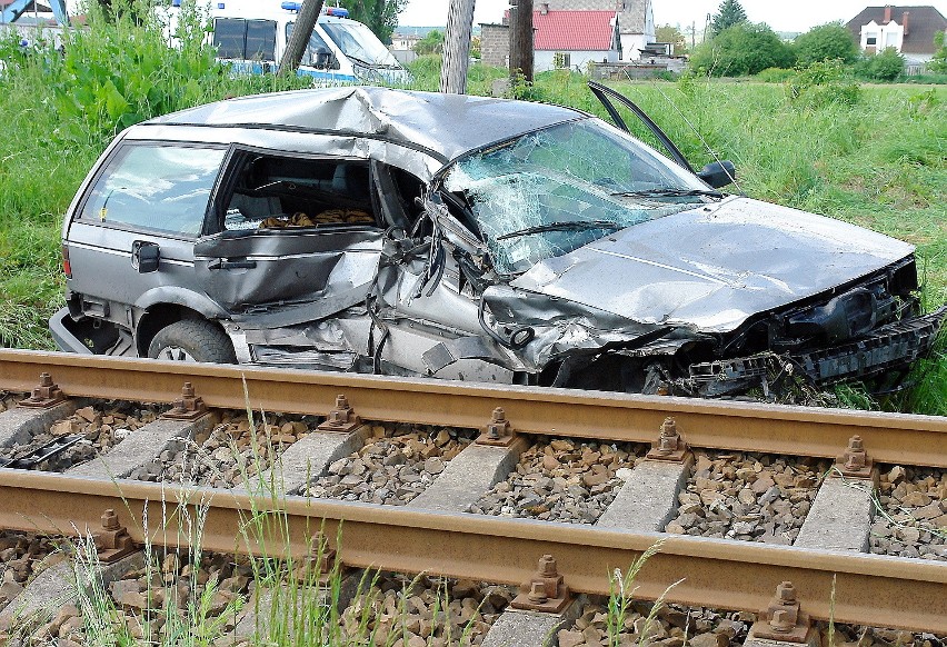 Śmiertelny wypadek na przejeździe kolejowym w Grudziądzu