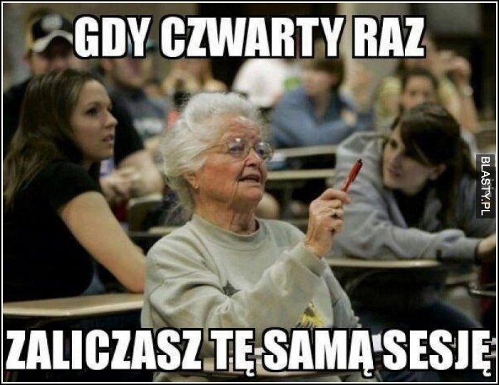 Ostatnia doba jest kluczowa! Zobacz najlepsze memy o sesji poprawkowej [MEMY]