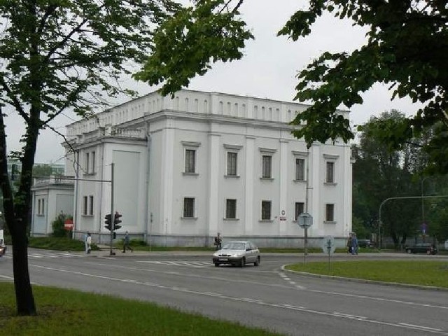 Dawna synagoga w Kielcach.