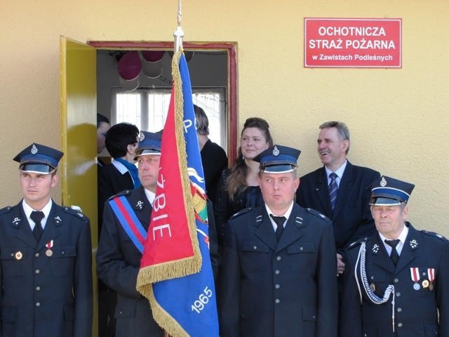 Tegoroczne obchody Dnia Strażaka w gminie Małkinia Górna zorganizowano w remizie strażaków z Zawist Podleśnych