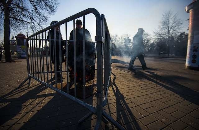 koksowniki w mieścieKoksowniki pojawiły się głównie na przystankach mzk