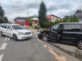 Wypadek pod Tarnowem. W Koszycach Wielkich zderzyły się dwa samochody osobowe 
