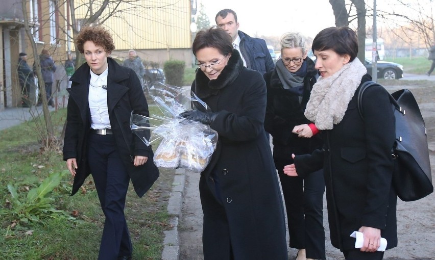 Premier Ewa Kopacz spotkała się z żonami górników w Sosnowcu