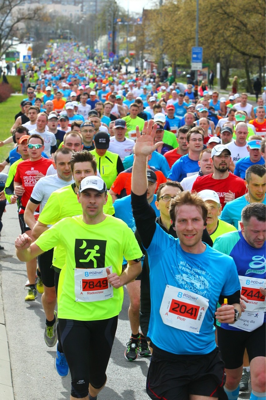 Uczestnikom Półmaratonu w zeszłym roku pogoda dopisała...