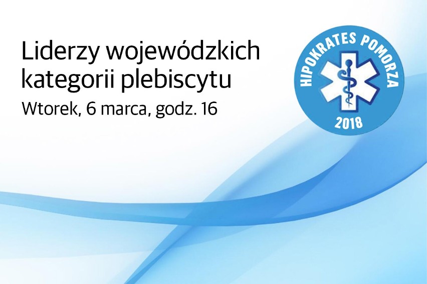 HIPOKRATES POMORZA 2018 Galeria liderów wojewódzkich kategorii plebiscytu