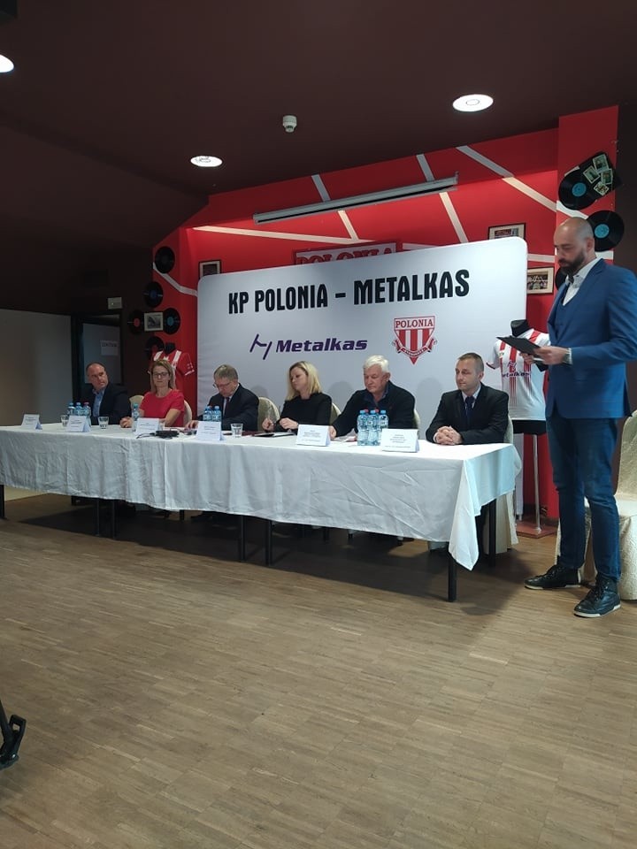 KP Polonia Metalkas Bydgoszcz ze swoimi partnerami prowadzi...