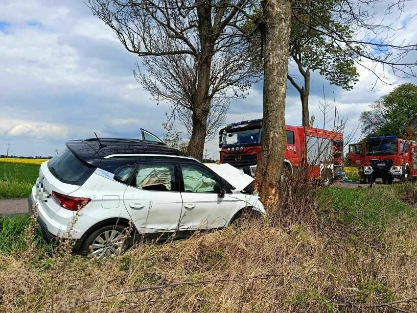 Wypadek w gminie Lichnowy w powiecie malborskim