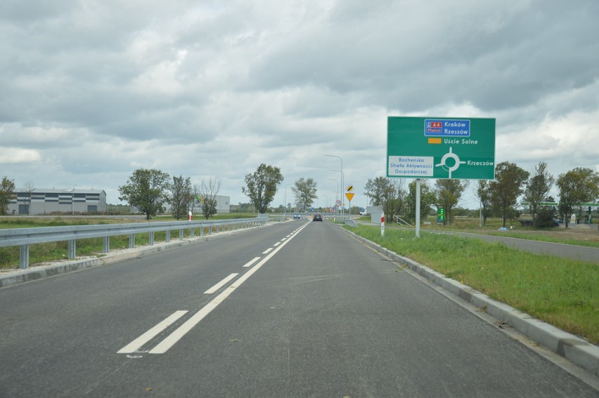 Otwarcie I etapu łącznika autostradowego w Bochni,...