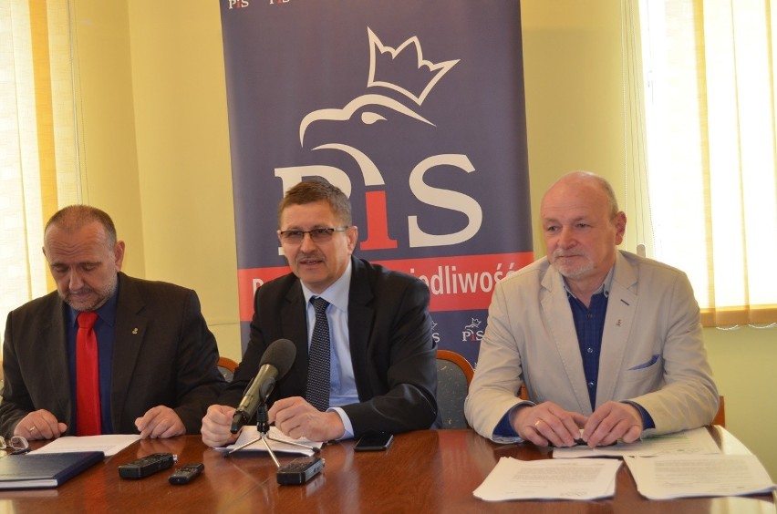 Od lewej: Mirosław Strzęciwilk, Jan Zubowski i Leszek Rybak...