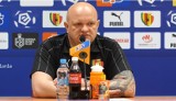 Trener Korony Kielce Maciej Bartoszek po meczu z Piastem Gliwice: -Jesteśmy bardzo źli na to, co się wydarzyło [ZDJĘCIA]