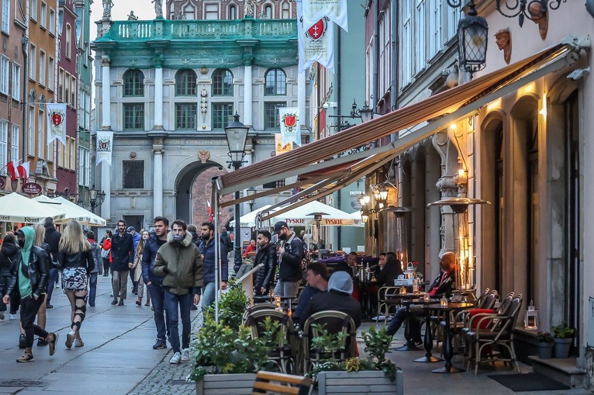 Gdańsk po otwarciu restauracji, 29.05.2021