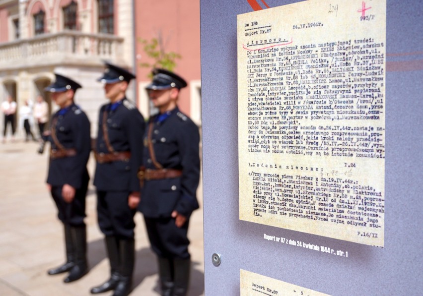 Policja Państwa Podziemnego. Wystawę na dziedzińcu zamku w Lublinie można już zwiedzać. Zobacz zdjęcia