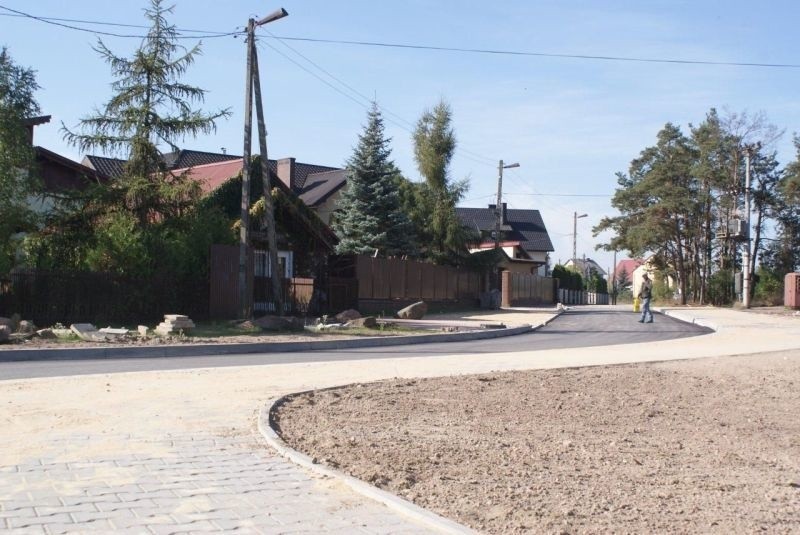 Wkrótce ulica Piaskowa zostanie oddana do użytku mieszkańcom...