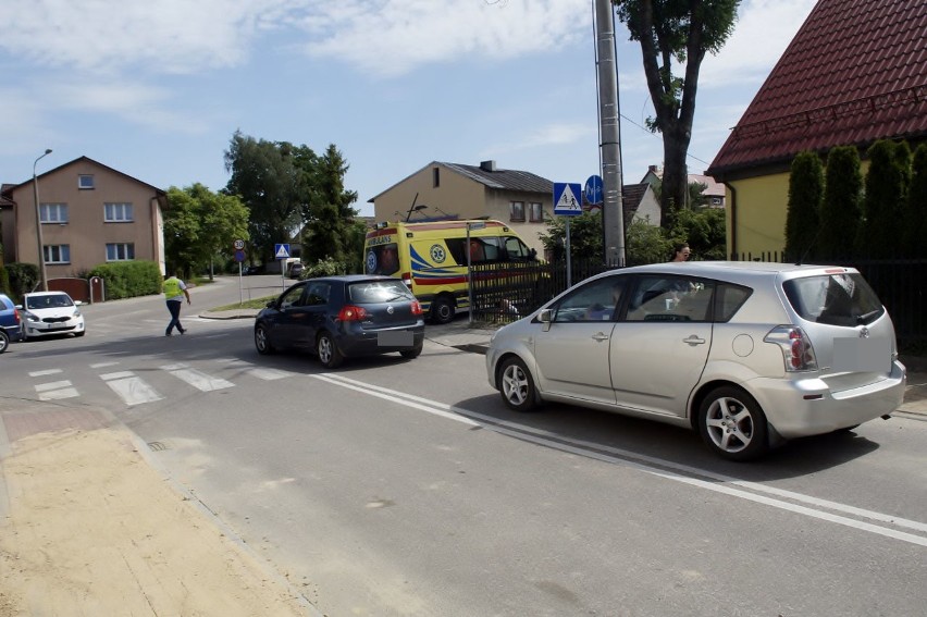 W sobotę w Kobylnicy na skrzyżowaniu ulic Widzińskiej i...