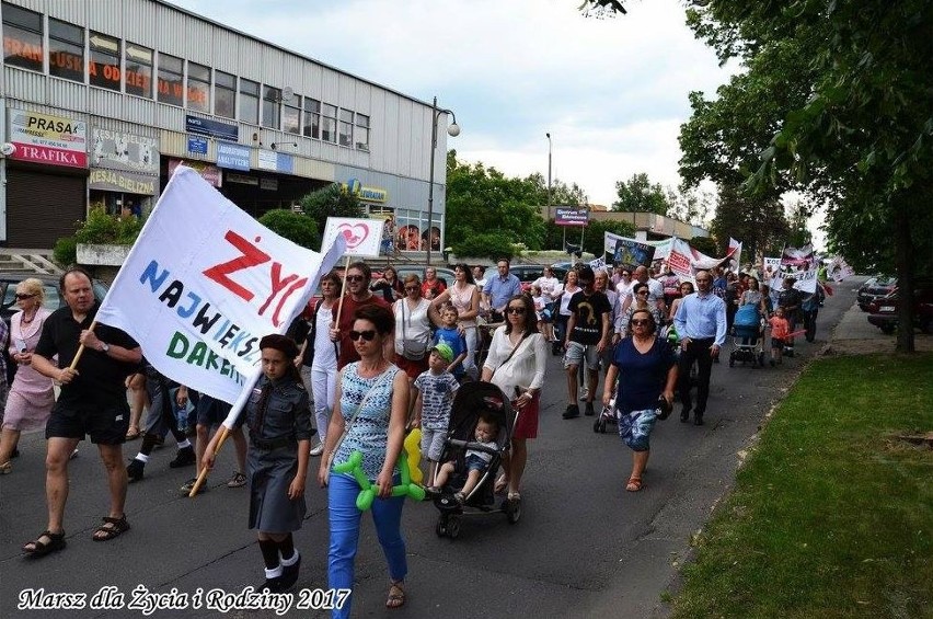 VI Marsz dla Życia i Rodziny w Kluczborku