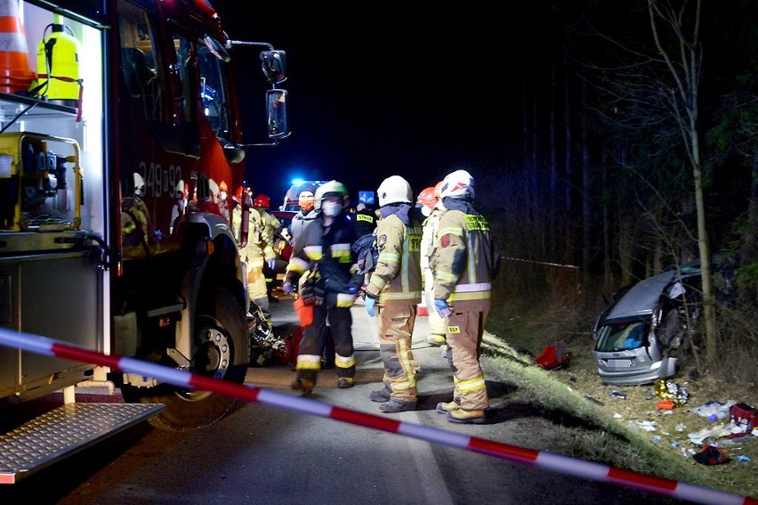 Tragiczny wypadek na DK 87 w Starym Sączu