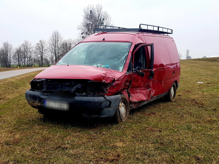 Wypadek w miejscowości Kamień miał miejsce 17 marca 2019 po...