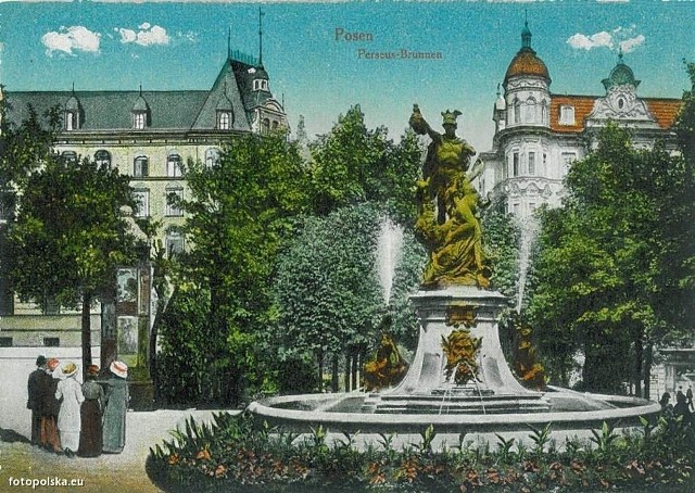Przed wojną plac Cyryla Ratajskiego uchodził za jedno z najpiękniejszych miejsc Poznania