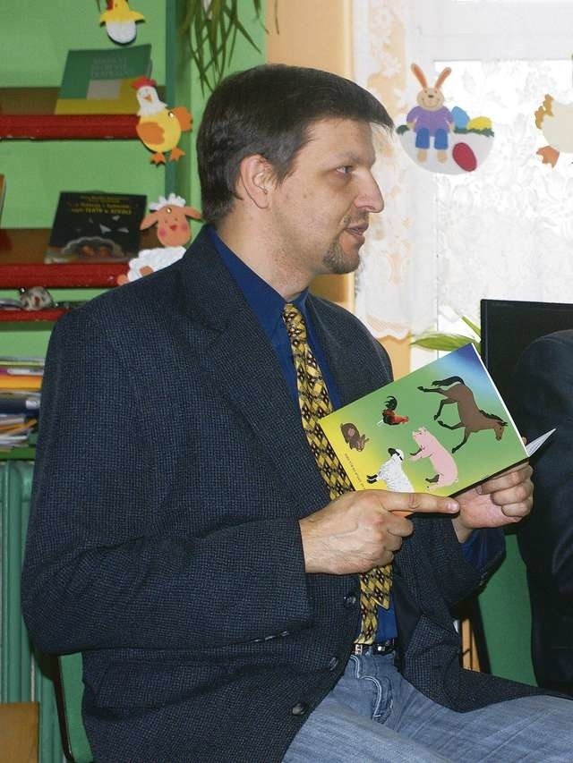 Dariusz Łubkowski promocję swojej nowej książki będzie miał w bibliotece dziecięcej
