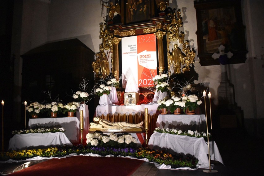 Grób Pański w kościele św. Jana Chrzciciela w Malborku