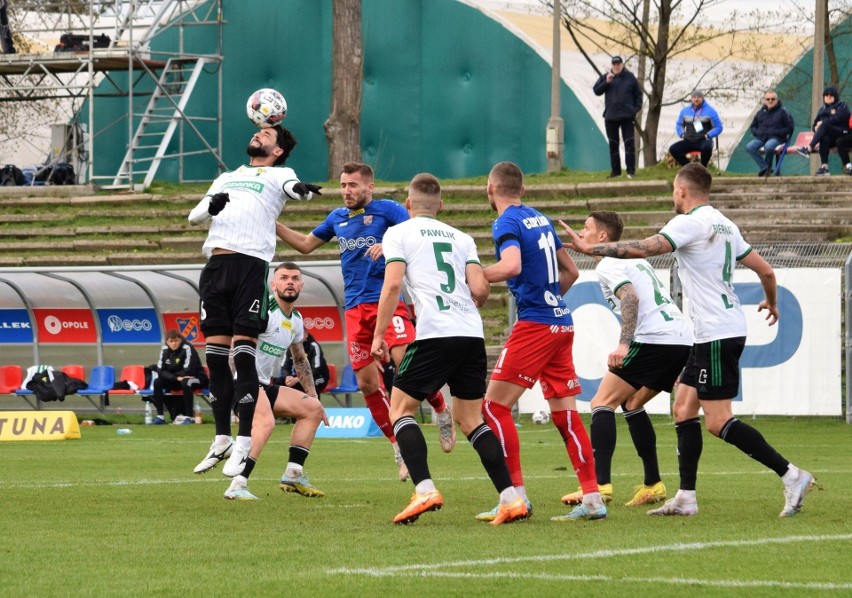 Jedna sytuacja i gol na wagę cennego zwycięstwa. Górnik Łęczna wygrał w Opolu z Odrą 1:0 (ZDJĘCIA)