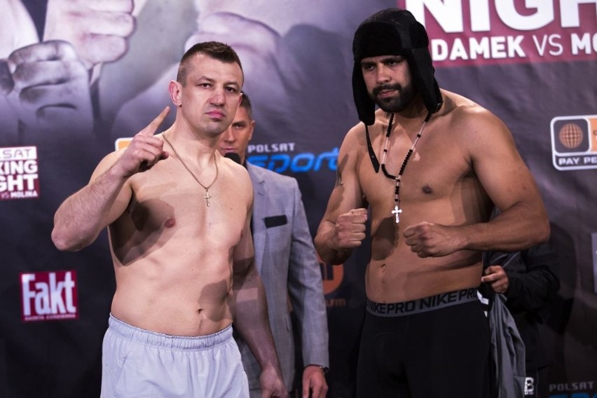 Walka Adamek - Molina podczas Polsat Boxing Night 2 kwietnia