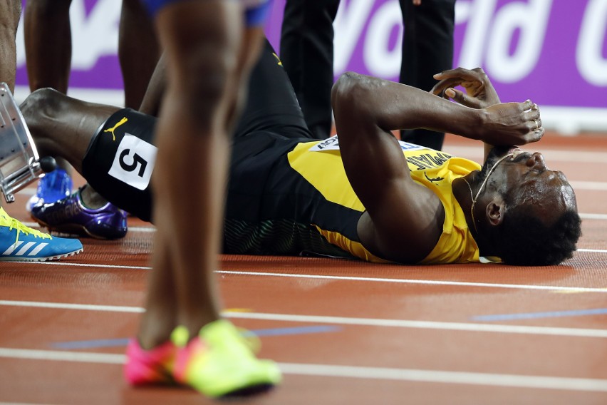 Kontuzja Usaina Bolta w ostatnim biegu w karierze - ten...