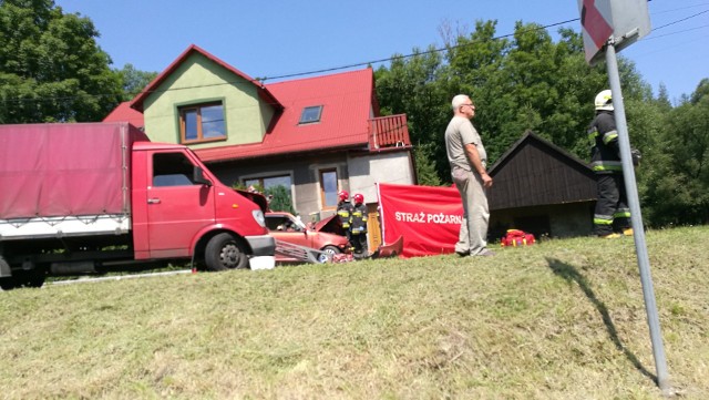 Wypadek w Rajczy. Zginął 29-letni kierowca seicento