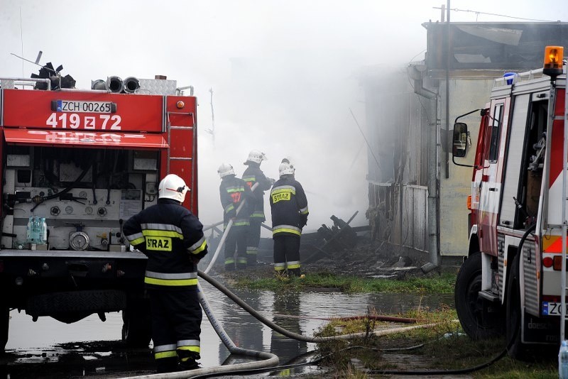 Pożar w Choszcznie