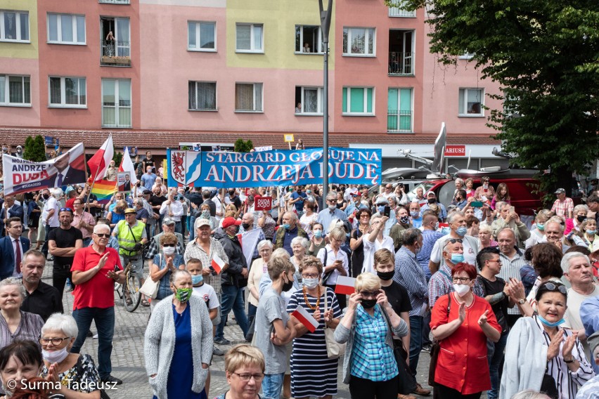 Andrzej Duda w Stargardzie. Fotorelacja z 3 lipca