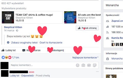 XOXO NA FACEBOOKU: Nowa reakcja w komentarzach. CO ZNACZY XOXO NA FACEBOOKU, JAK DZIAŁA? 