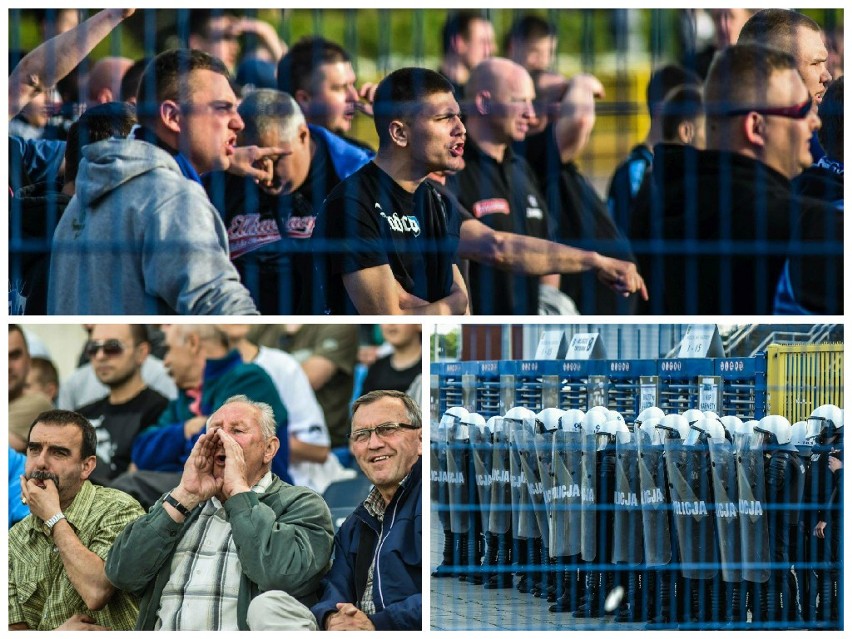 Przyszli pokrzyczeć na kibiców. Mecz Zawisza - Górnik z trybun [zdjęcia]