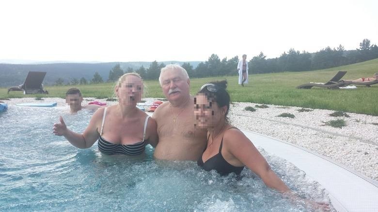 Lech Wałęsa lubi pokazywać się na zdjęciach