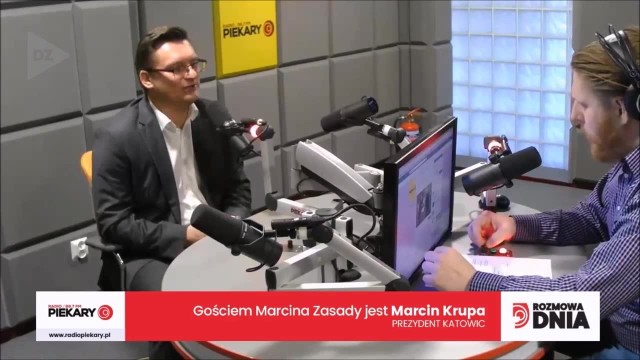 Gościem Dnia DZ i Radia Piekary był Marcin Krupa, prezydent Katowic