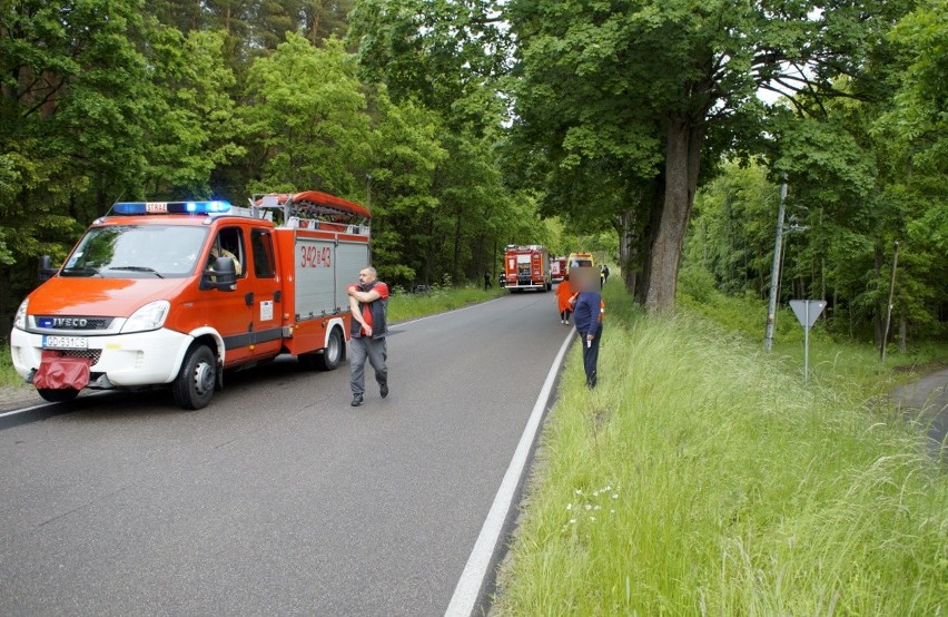 W piątek (05.06) na drodze niedaleko Kępic kierujący...