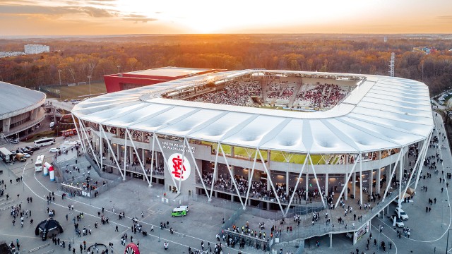 Imponujący obiekt ŁKS, kandydat do nagrody „Stadium of the Year 2022”