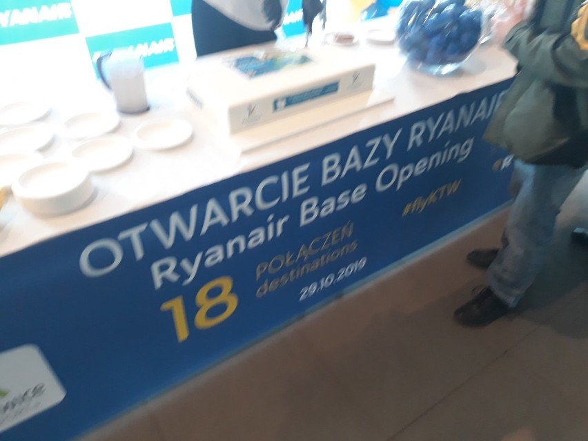 Otwarcie bazy Ryanair w Pyrzowicach 29.10.2019