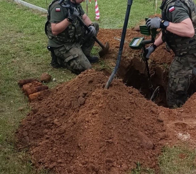 Niewybuchy odnalezione w powiecie ełckim.