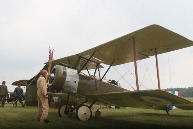 Pojedynek lotników (dogfight) z czasów I wojny światowej i...