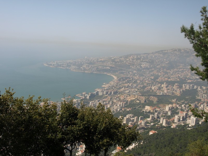Bejrut ze wzgórza Harissa