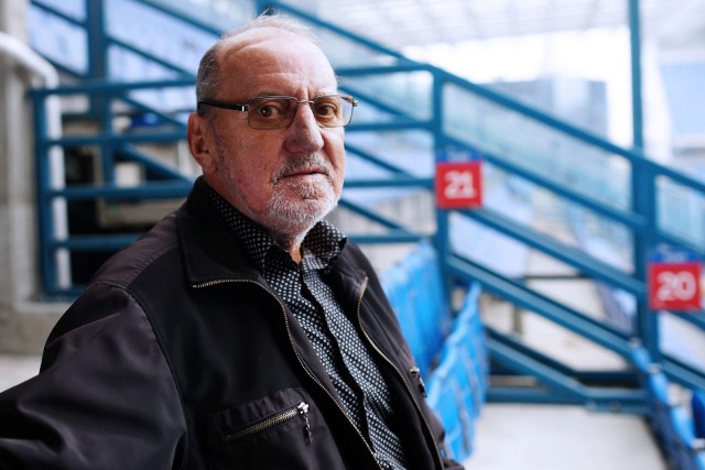 Adam Musiał na stadionie Wisły Kraków