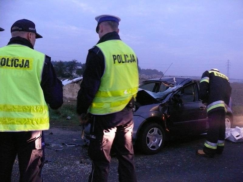 Wypadek pod Grodziskiem: Jedna osoba nie żyje!