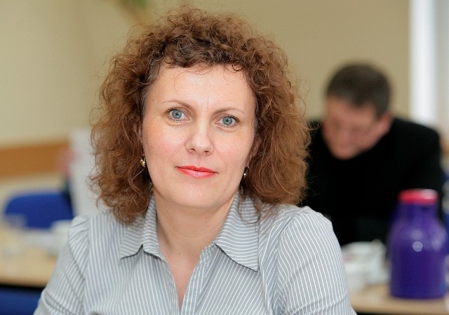 Dorota Krezymon, kandydatka na wójta Dragacza.