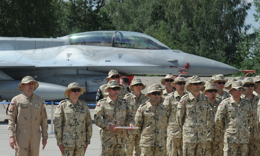 Polskie F-16 wylatują do Kuwejtu. "Nasze samoloty będą wykonywać loty rozpoznawcze"