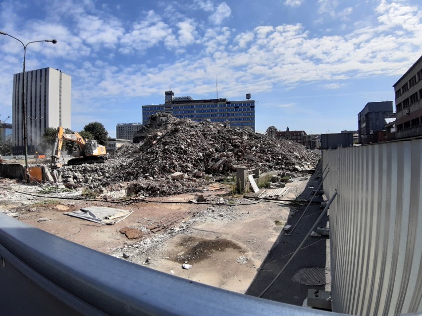 Hotel Silesia w Katowicach został wyburzony. 4 września 2019