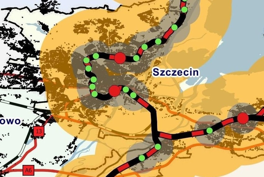 Szczecińska Kolej Metropolitalna ma powstać do 2022 roku....